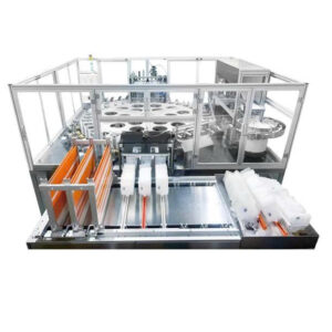 Máy Hàn Vòi Túi Dạng Xoay Ba Trạm