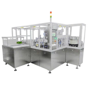 Máy Hàn Miệng Túi Gắn Vòi Xoay Hai Trạm